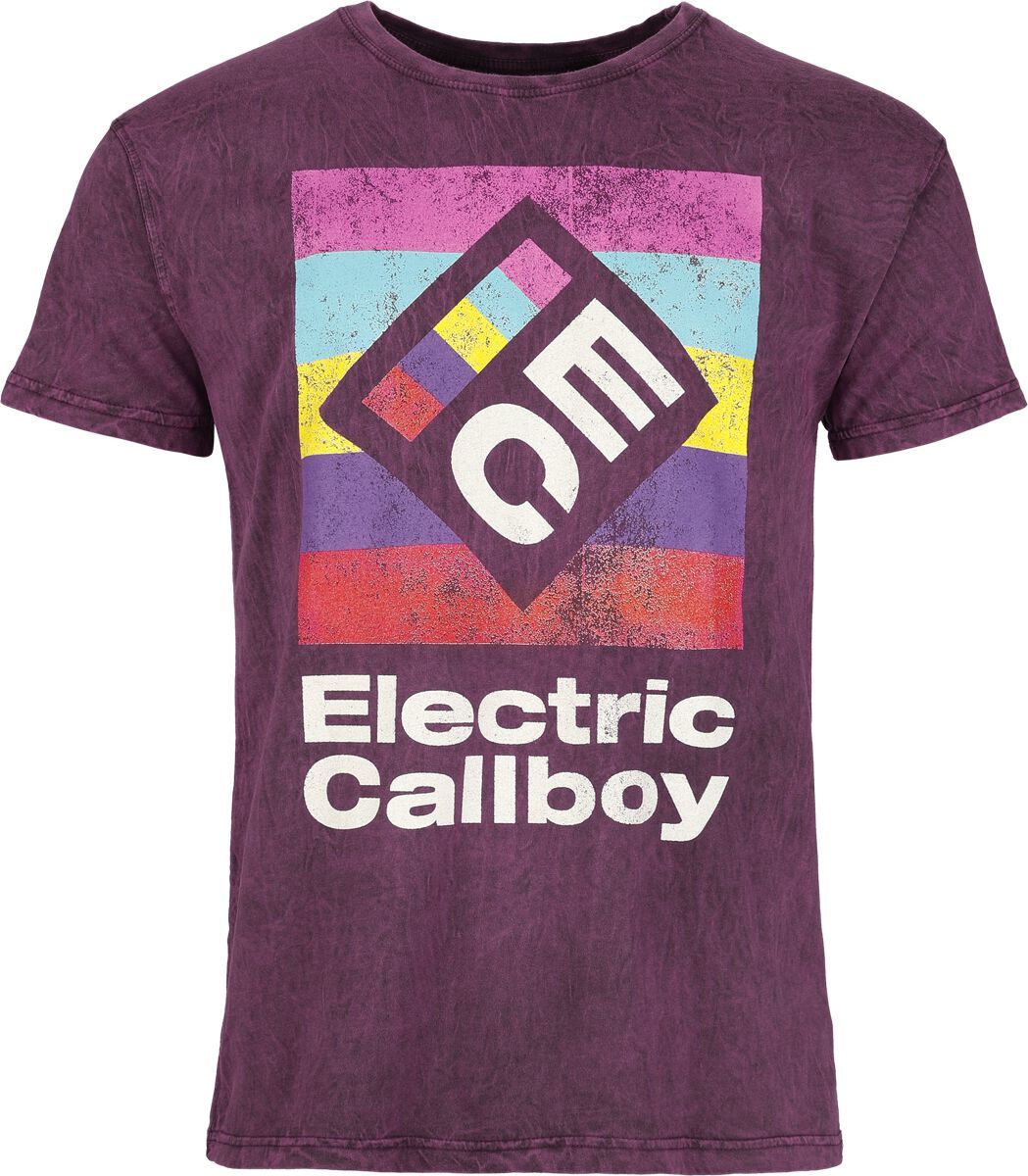 Electric Callboy Square Logo Tričko šeríková - RockTime.cz