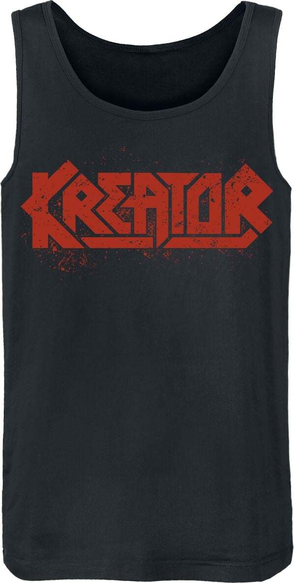 Kreator Hate Über Alles Logo Tank top černá - RockTime.cz