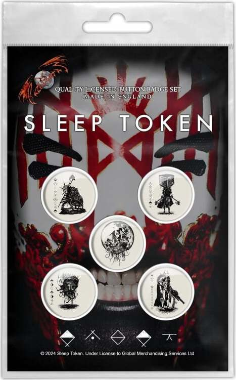 Sleep Token Vessel Mask Odznak vícebarevný - RockTime.cz