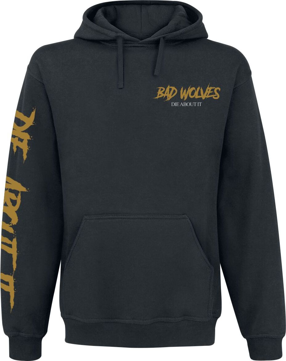 Bad Wolves Die About It Hoodie Mikina s kapucí černá - RockTime.cz