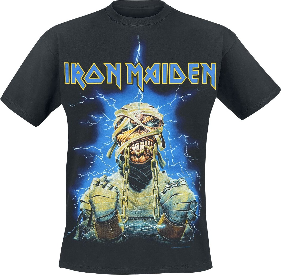 Iron Maiden Powerslave Mummy Tričko černá - RockTime.cz