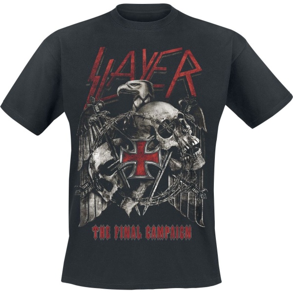 Slayer Final Campaign Eagle Tričko černá - RockTime.cz