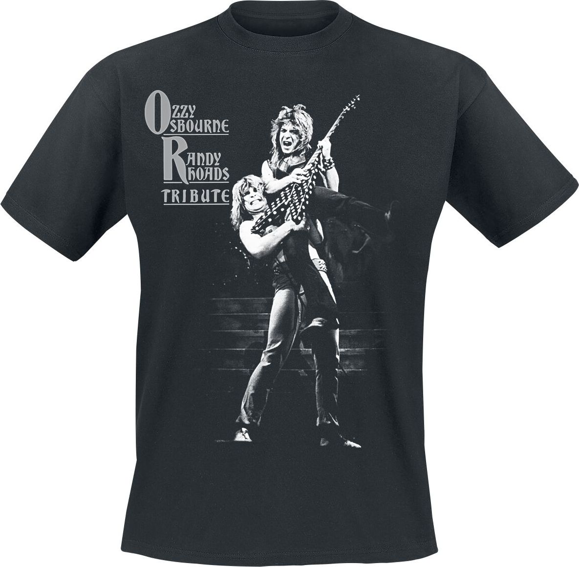 Ozzy Osbourne Tribute Tee Tričko černá - RockTime.cz