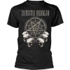 Dimmu Borgir Puritanical Euphoric Misanthropia Skulls Tričko černá - RockTime.cz