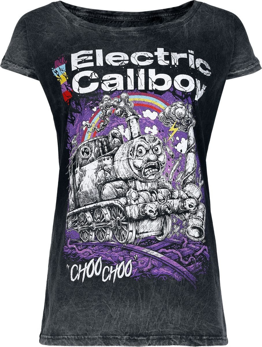 Electric Callboy Choo Choo Dámské tričko šedá - RockTime.cz