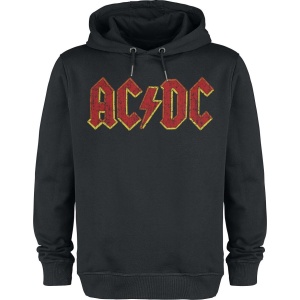 AC/DC Amplified Collection - Logo Dark Night Mikina s kapucí černá - RockTime.cz