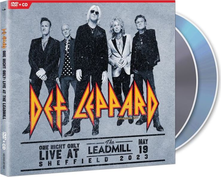 Def Leppard Live at the Leadmill (Sheffield 2023) CD & DVD standard - RockTime.cz