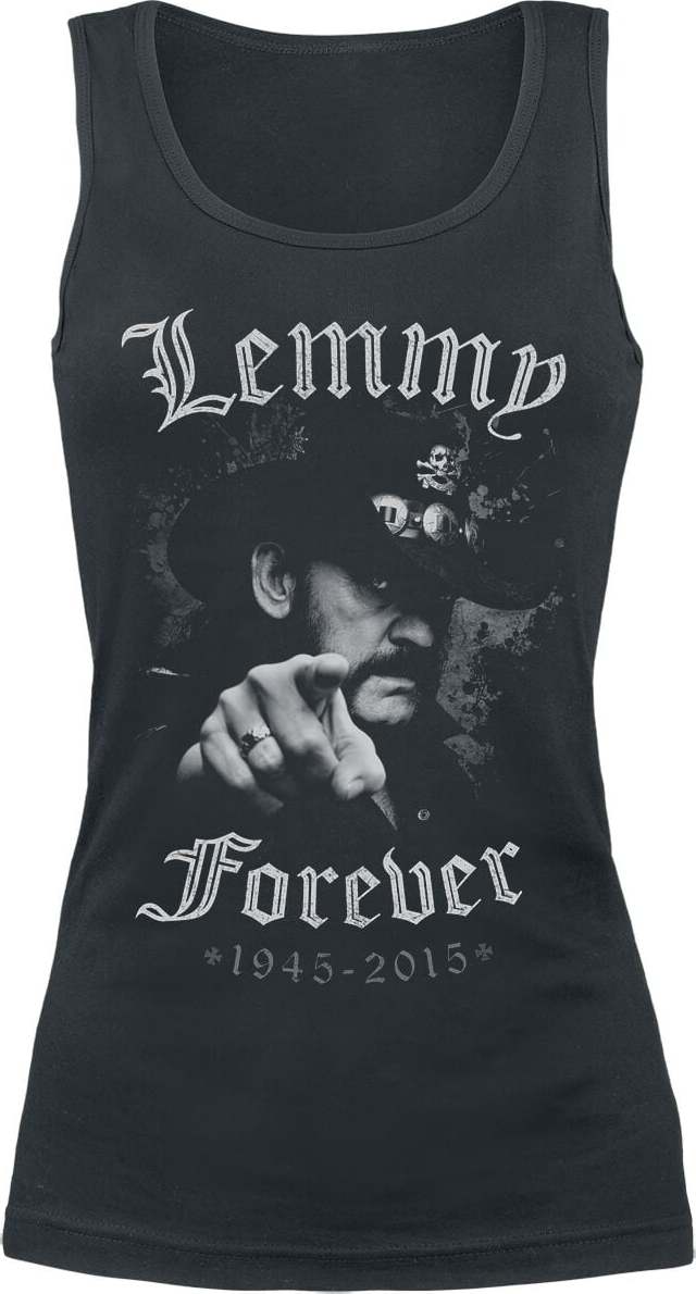 Motörhead Lemmy - Forever Dámský top černá - RockTime.cz