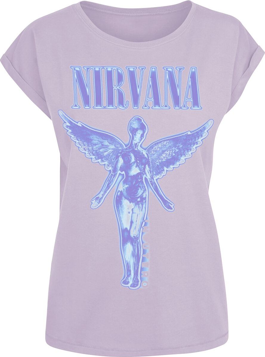 Nirvana Purple Angel Dámské tričko šerík - RockTime.cz