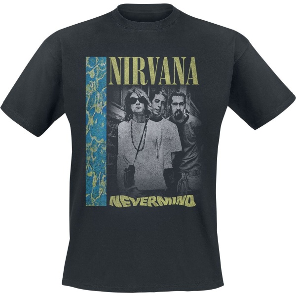 Nirvana Nevermind Deep End Tričko černá - RockTime.cz