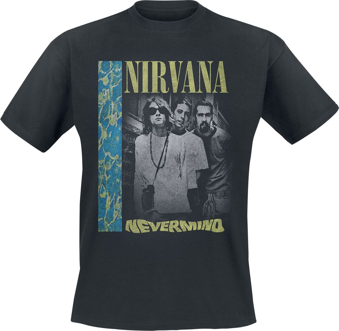 Nirvana Nevermind Deep End Tričko černá - RockTime.cz