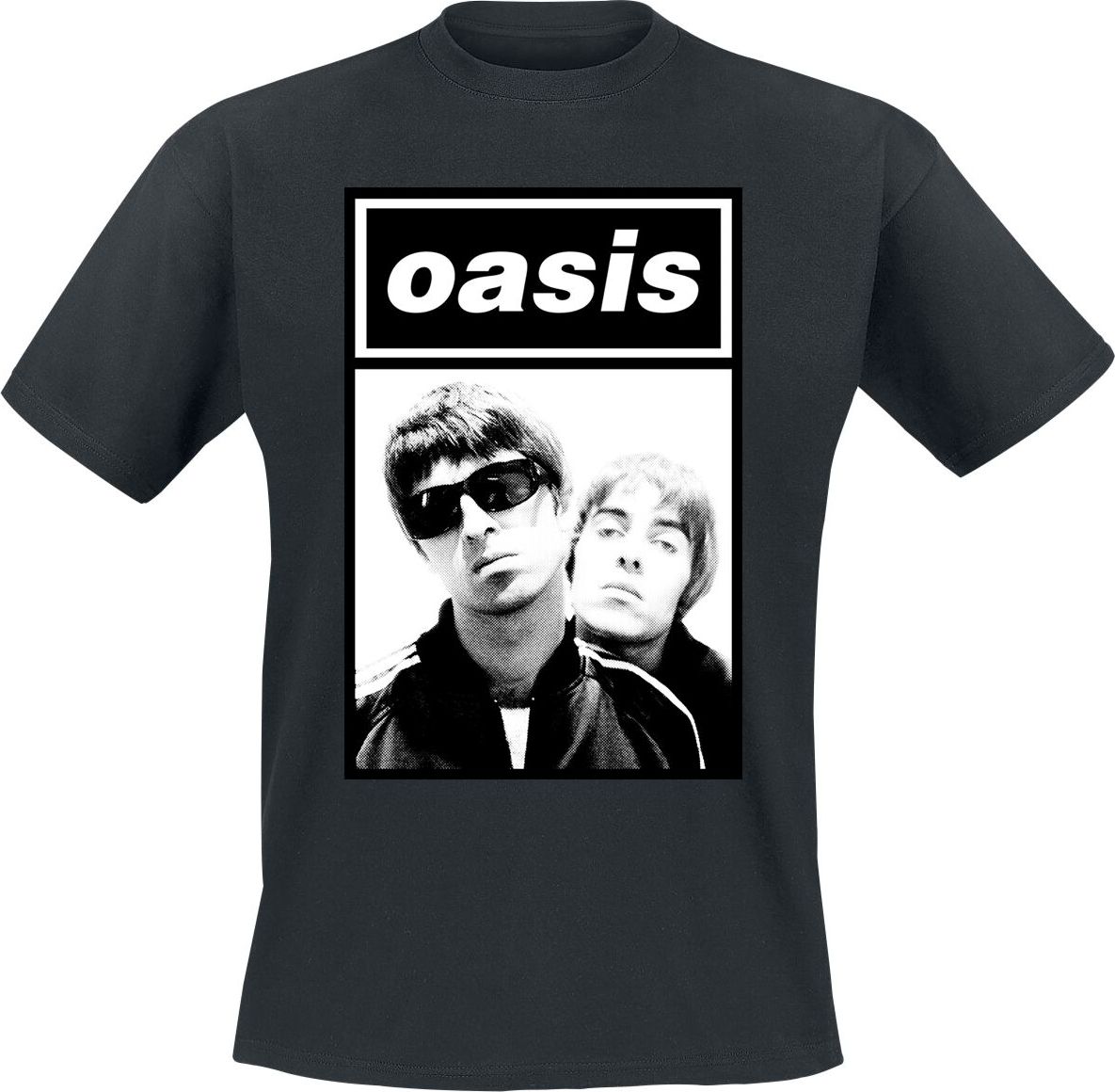 Oasis Noel & Liam Boxed Photo Tričko černá - RockTime.cz