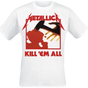 Metallica Kill 'Em All Tričko bílá - RockTime.cz