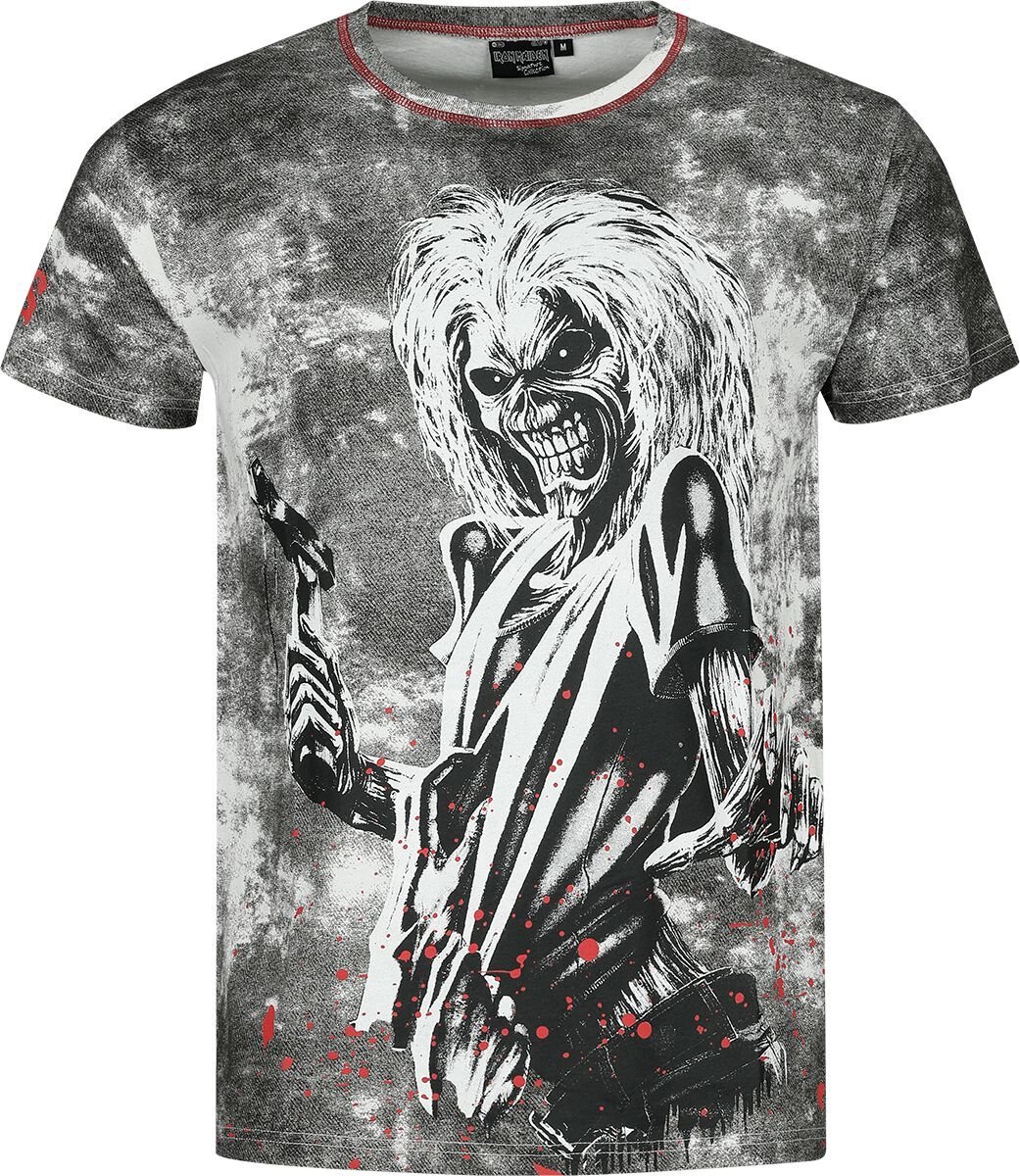 Iron Maiden EMP Signature Collection Tričko bílá/cerná - RockTime.cz