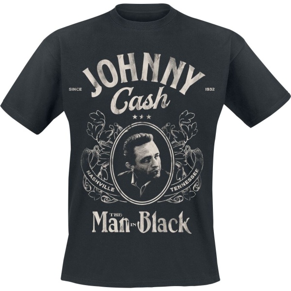 Johnny Cash The Man In Black Tričko černá - RockTime.cz