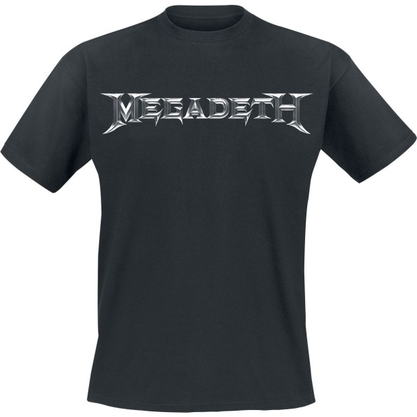 Megadeth Logo Tričko černá - RockTime.cz