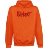 Slipknot Shattered Logo Mikina s kapucí oranžová - RockTime.cz