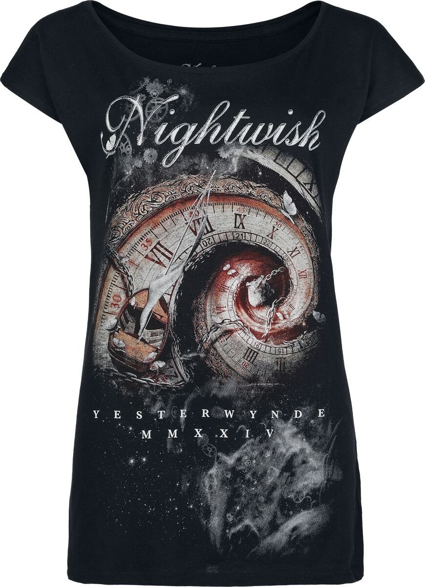 Nightwish Yesterwynde Space Dámské tričko černá - RockTime.cz