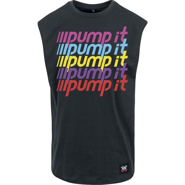 Electric Callboy Pump It 2.0 Multi Colour Tank top černá - RockTime.cz