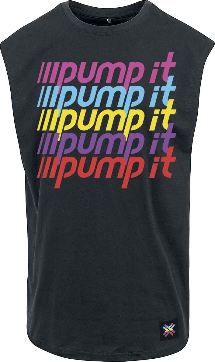 Electric Callboy Pump It 2.0 Multi Colour Tank top černá - RockTime.cz