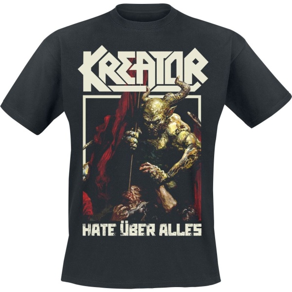 Kreator Hate Über Alles Tracklist Tričko černá - RockTime.cz