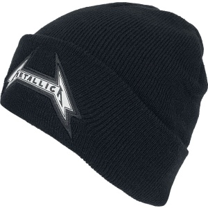 Metallica First Logo - Beanie Beanie čepice černá - RockTime.cz