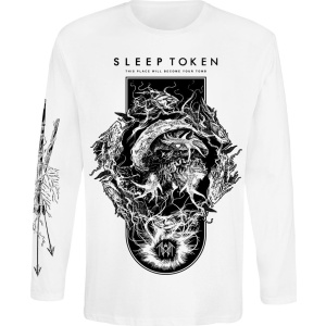 Sleep Token Nimbus Tričko s dlouhým rukávem bílá - RockTime.cz