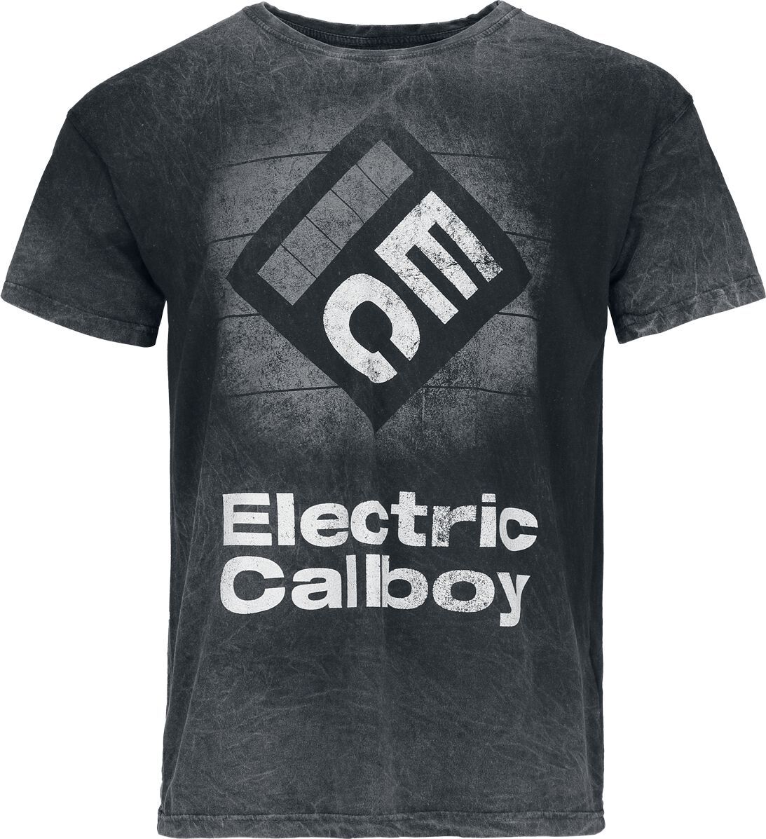 Electric Callboy Square Logo Tričko šedá - RockTime.cz