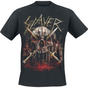 Slayer Golden Swords Tričko černá - RockTime.cz