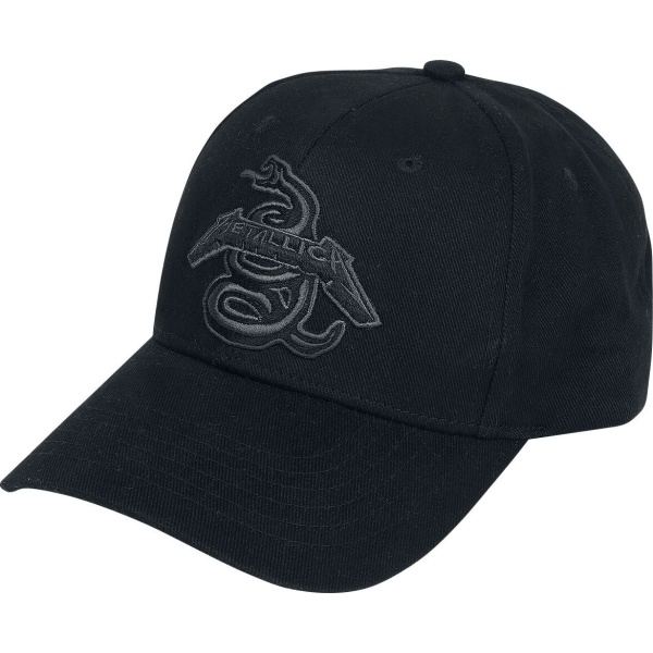 Metallica Black Album Snake - Baseball Cap Baseballová kšiltovka černá - RockTime.cz