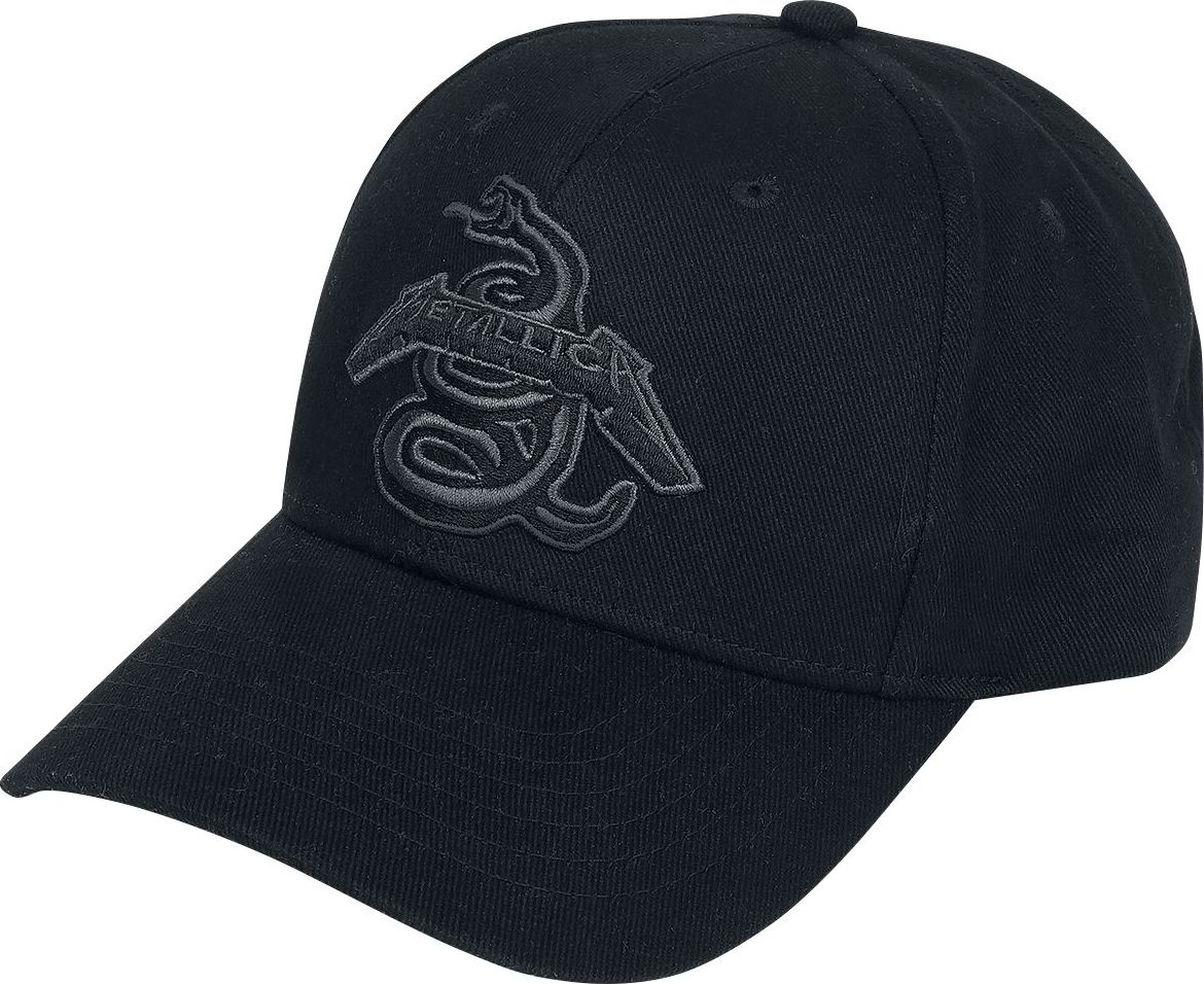 Metallica Black Album Snake - Baseball Cap Baseballová kšiltovka černá - RockTime.cz