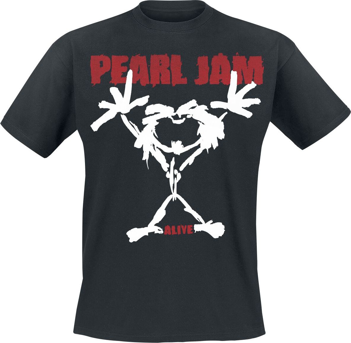 Pearl Jam Stickman Tričko černá - RockTime.cz