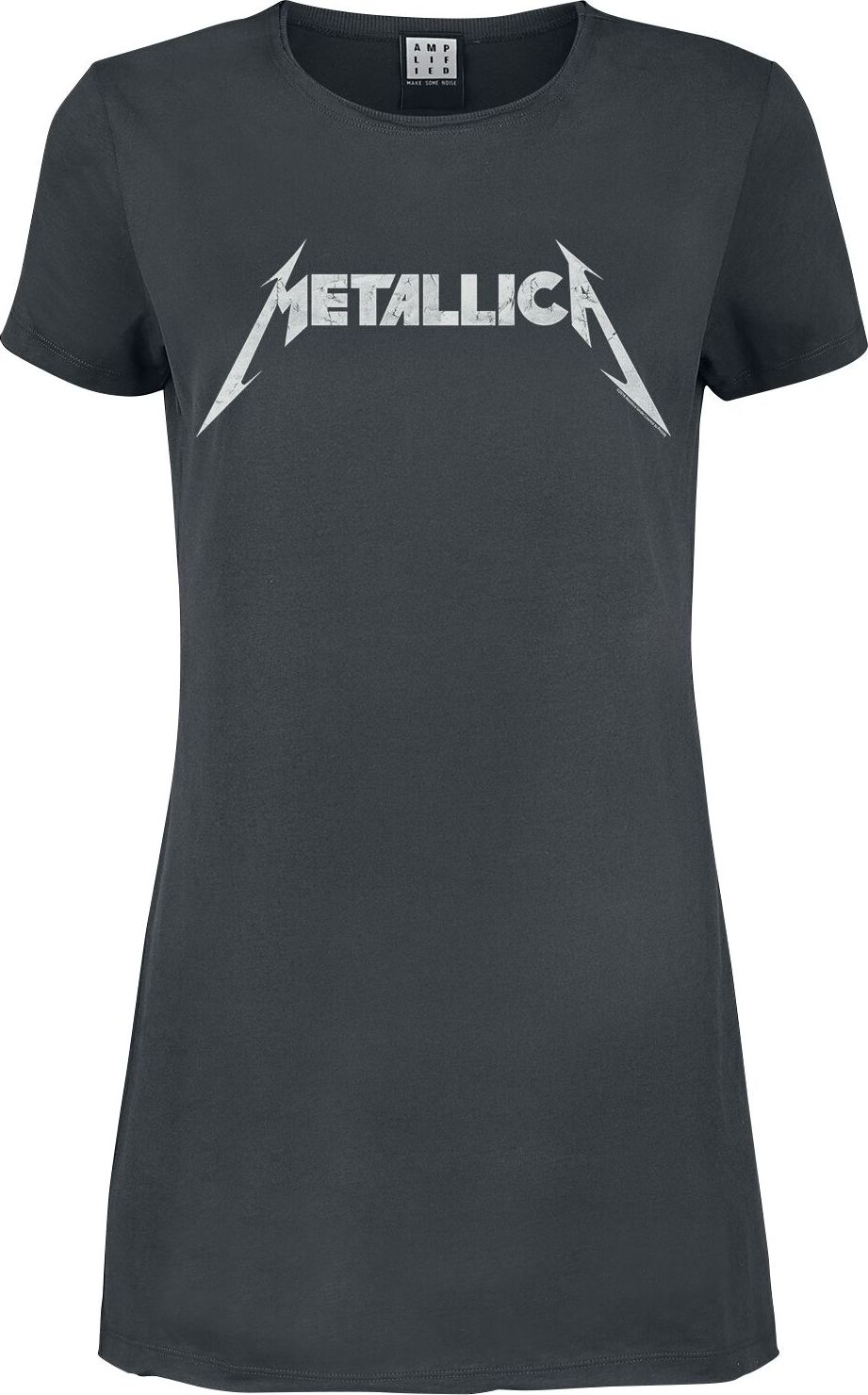 Metallica Amplified Collection - Logo Šaty charcoal - RockTime.cz