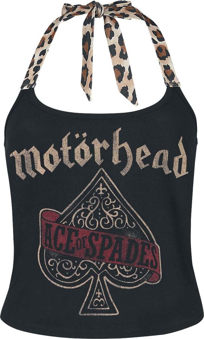 Motörhead EMP Signature Collection Top s vázaní za krkem cerná/barevná - RockTime.cz