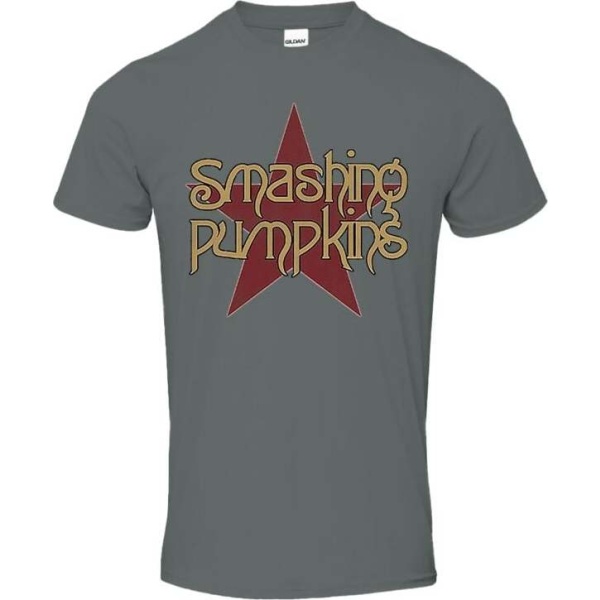 The Smashing Pumpkins Star Logo Tričko šedá - RockTime.cz