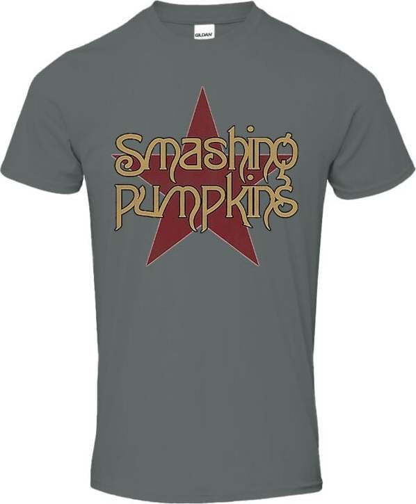 The Smashing Pumpkins Star Logo Tričko šedá - RockTime.cz