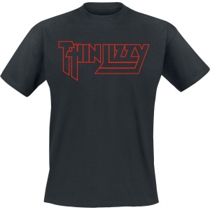 Thin Lizzy Life Logo Tričko černá - RockTime.cz