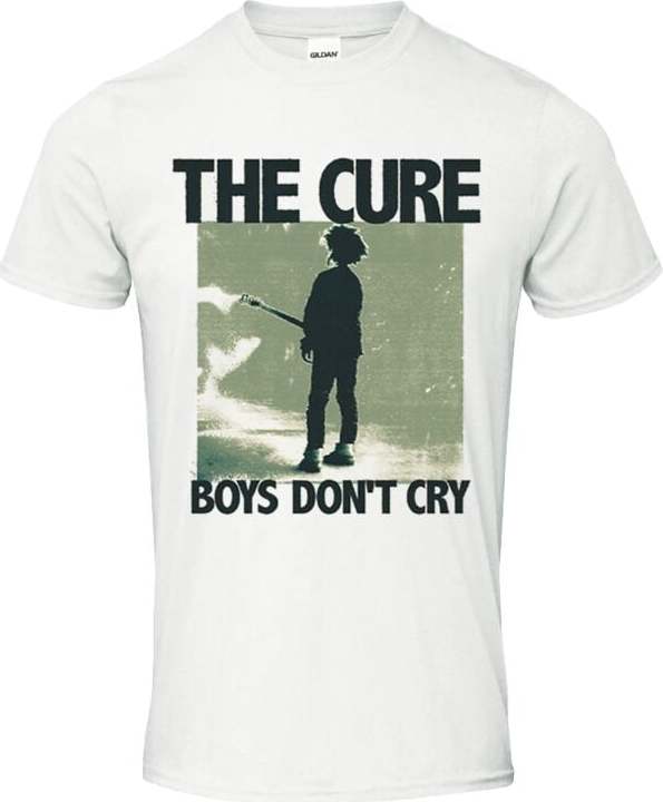 The Cure Boys Don't Cry Tričko bílá - RockTime.cz