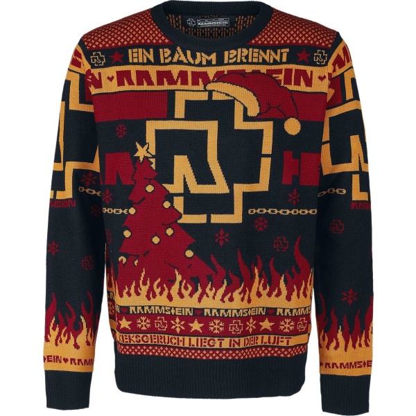 Rammstein Holiday Sweater 2020 Mikina vícebarevný - RockTime.cz