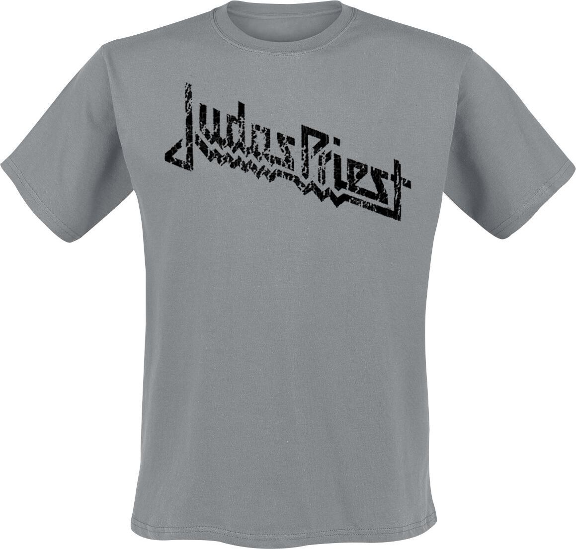 Judas Priest Vintage Logo Tričko šedá - RockTime.cz