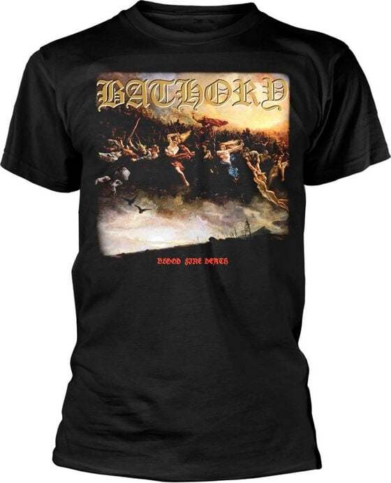 Bathory Blood Fire Death Tričko černá - RockTime.cz