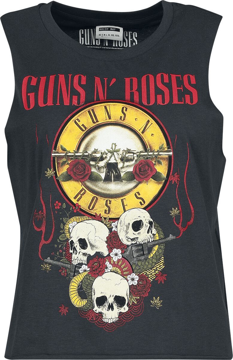 Guns N' Roses NMMax Guns N' Roses Dámský top černá - RockTime.cz