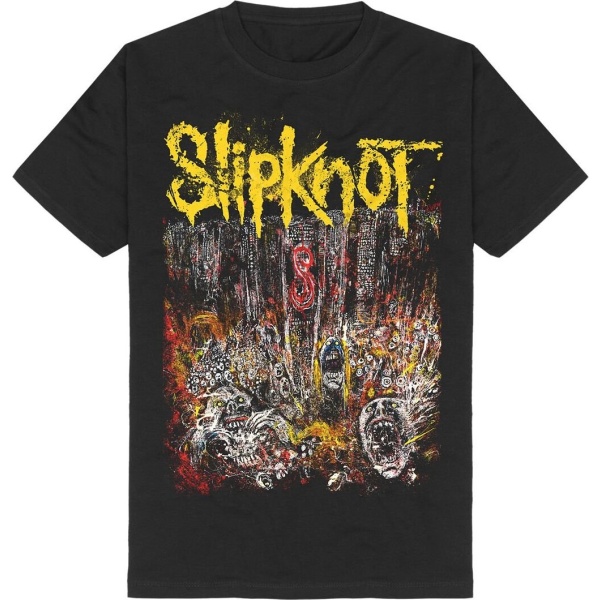 Slipknot MSG Painting Tričko černá - RockTime.cz