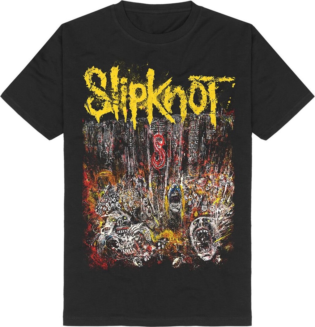 Slipknot MSG Painting Tričko černá - RockTime.cz