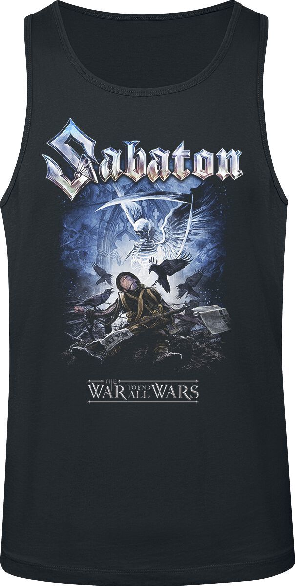 Sabaton The War To End All Wars Tank top černá - RockTime.cz