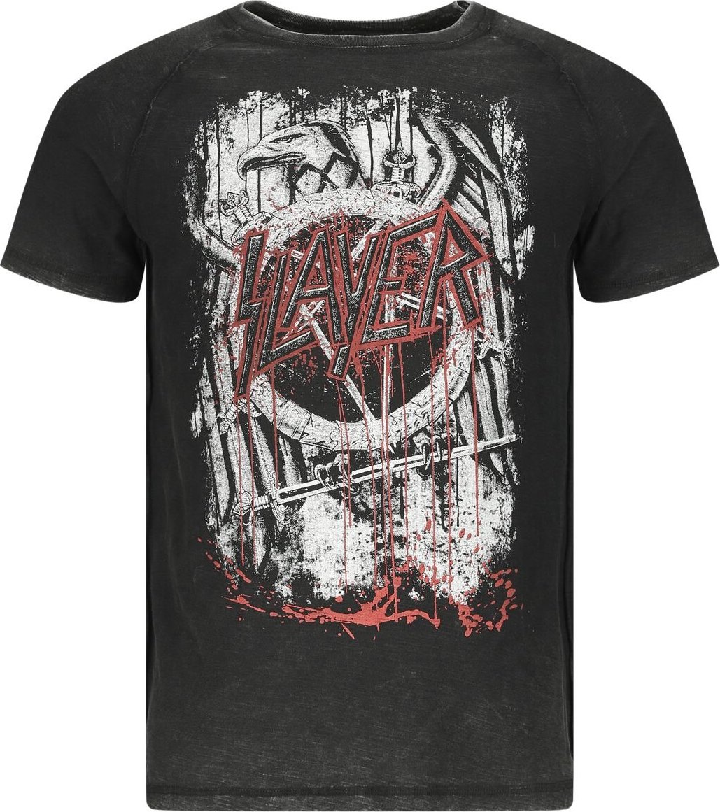 Slayer EMP Signature Collection Tričko tmave šedá/šedá - RockTime.cz