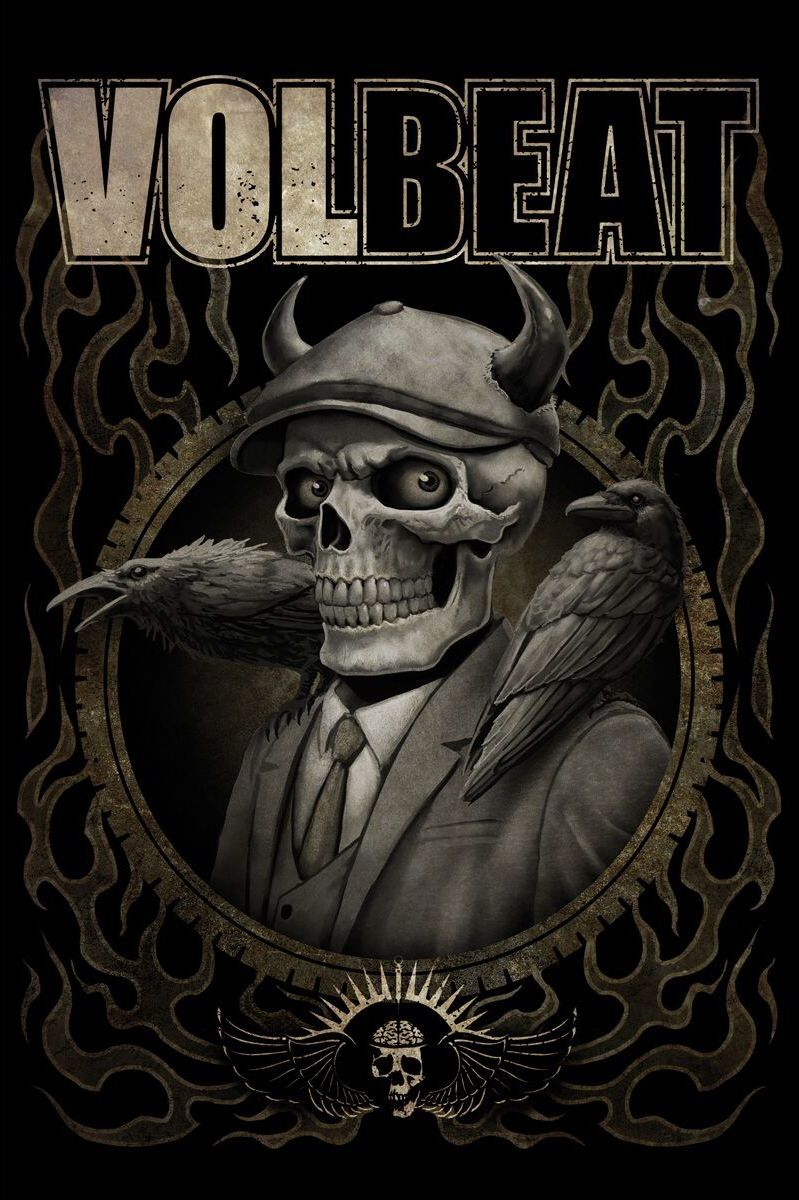 Volbeat Skeleton plakát vícebarevný - RockTime.cz