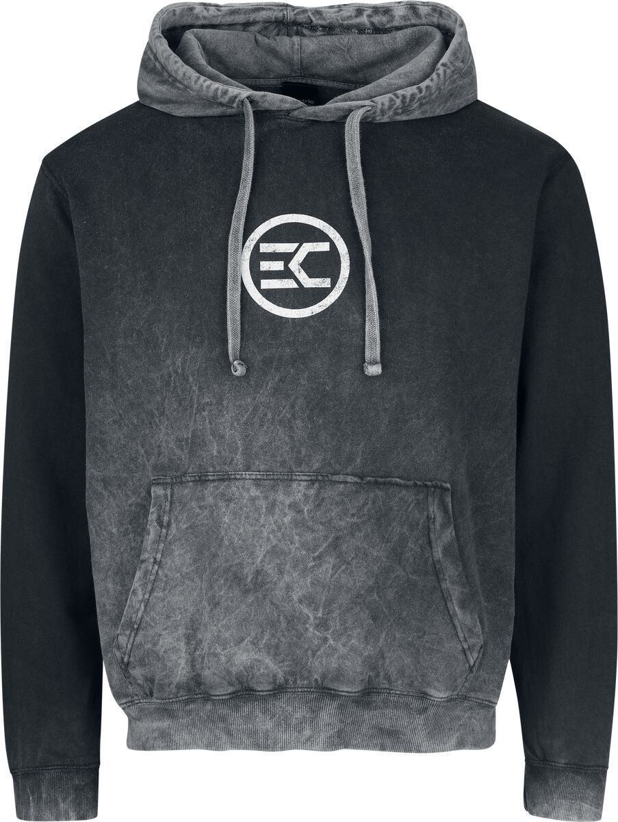 Electric Callboy Square Logo Mikina s kapucí charcoal - RockTime.cz