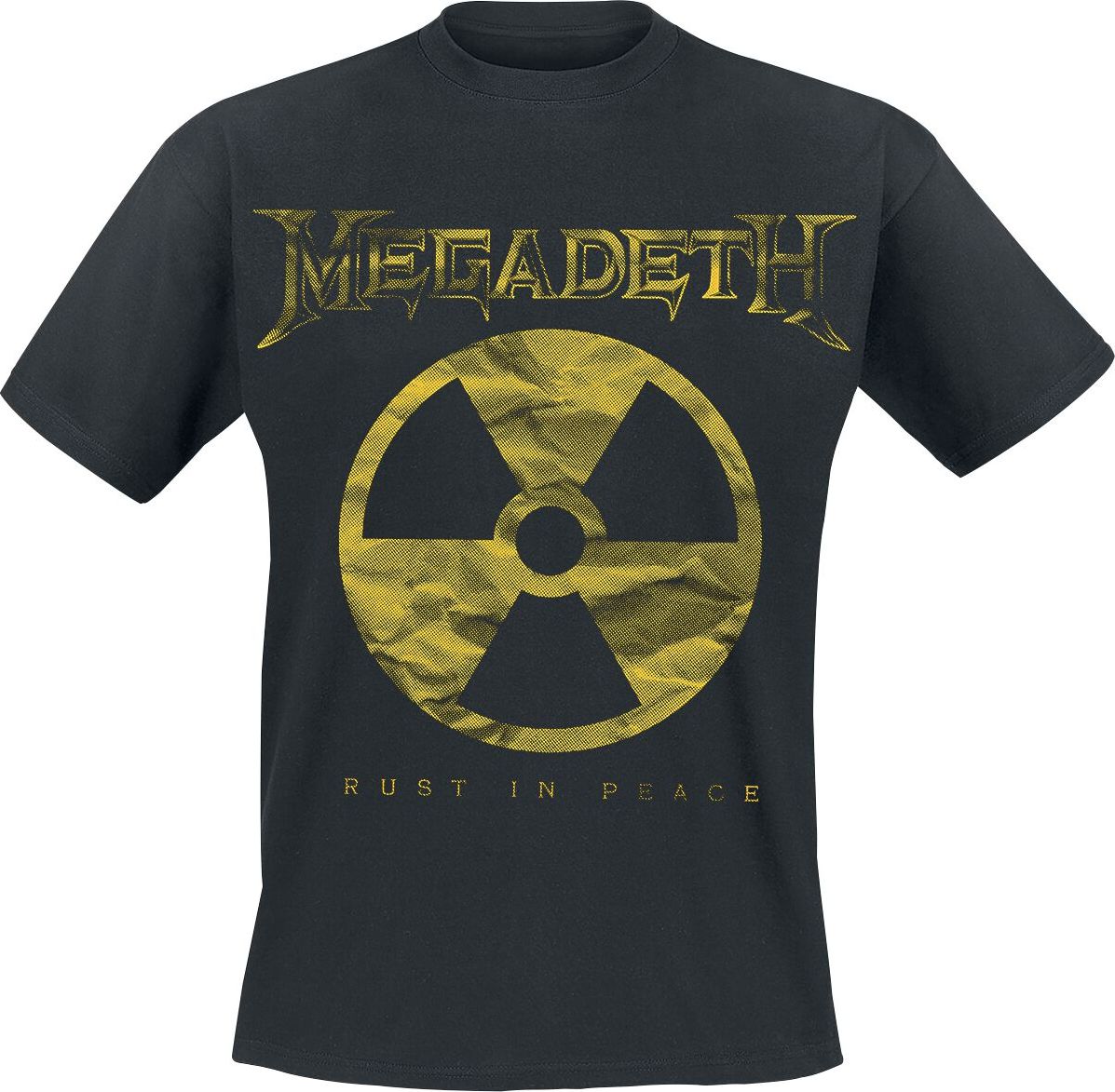 Megadeth Large Rip Nuclear Logo Tričko černá - RockTime.cz