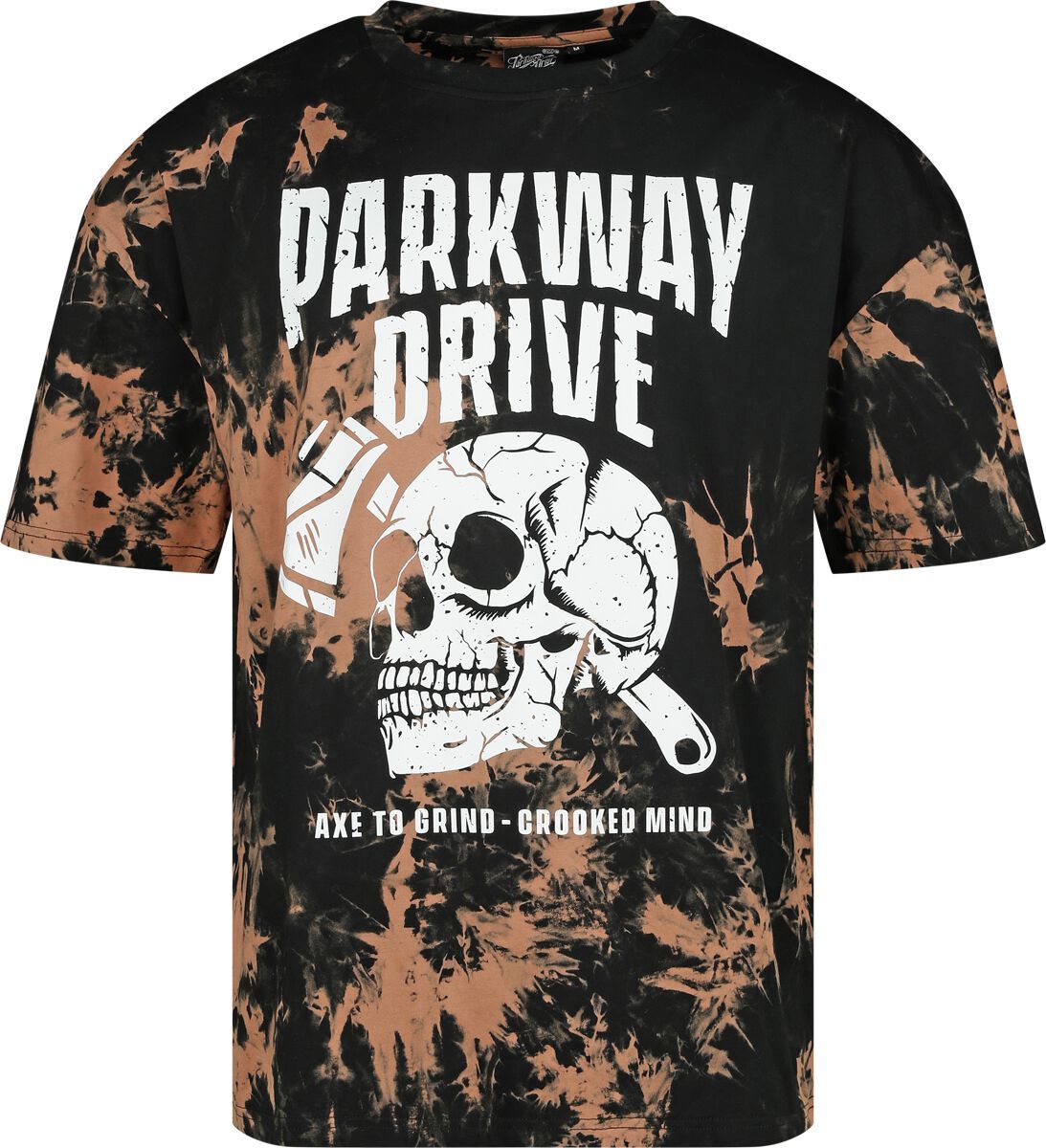 Parkway Drive EMP Signature Collection Tričko cerná/hnedá - RockTime.cz